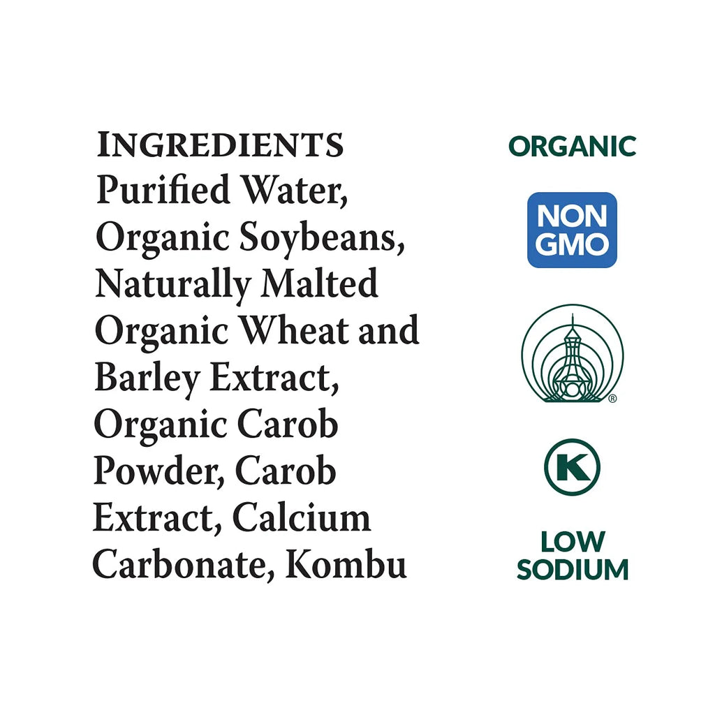 Organic EdenSoy Soymilk Dairy Free Carob 32 fl oz Pack of 3 P8563