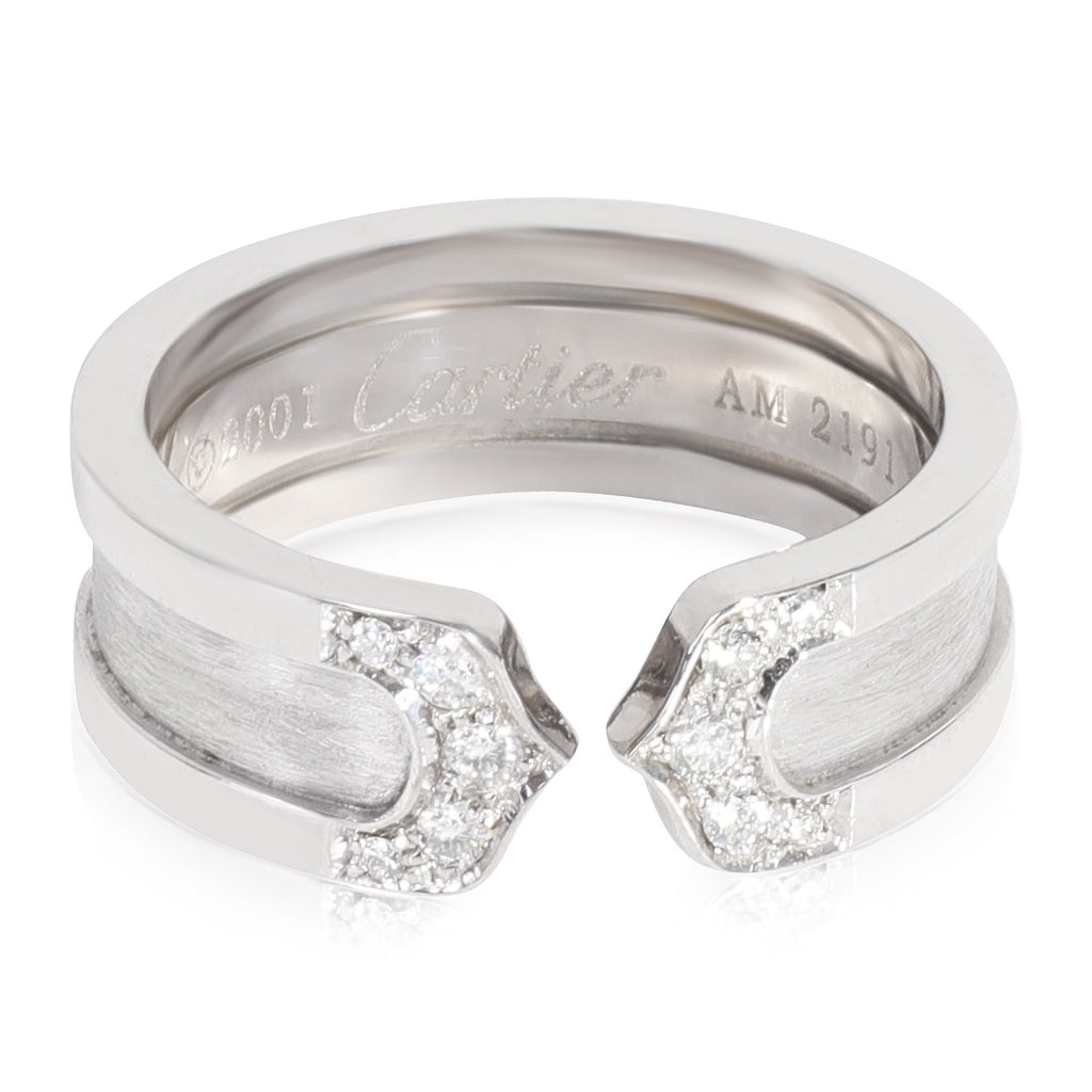 18k White Gold Diamond Ring O277