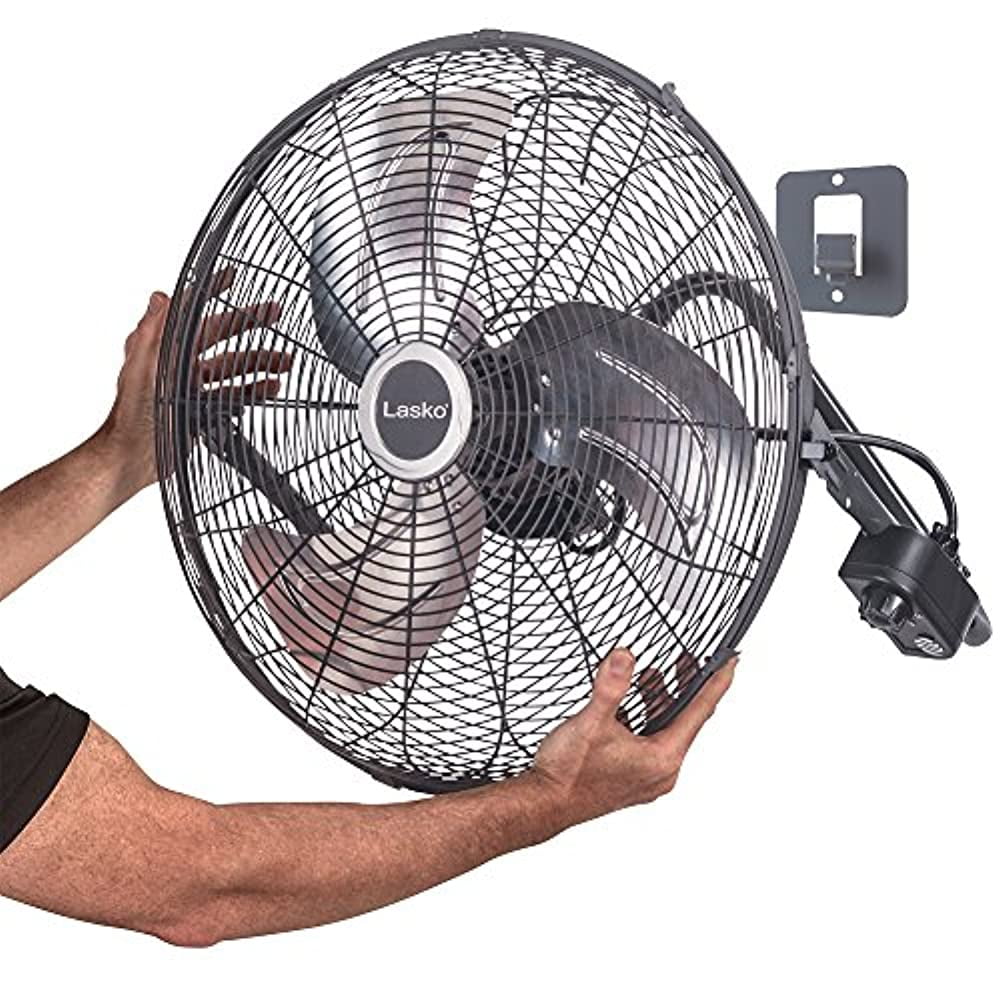 20 High Velocity Floor Fan with Remote, Black D21347
