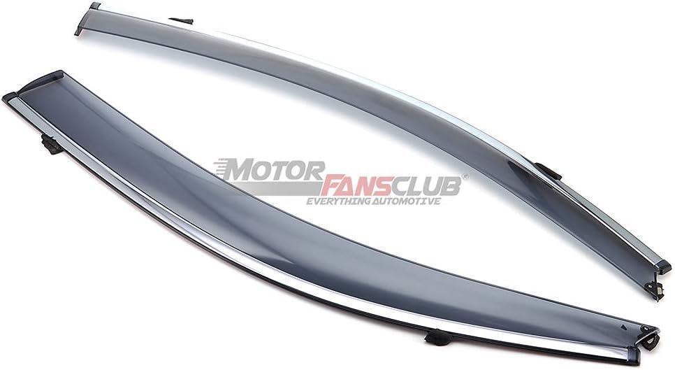 4pcs Smoke Tint PVC Window Visor Rain Guard for Acura MDX 2014-2017 Z707