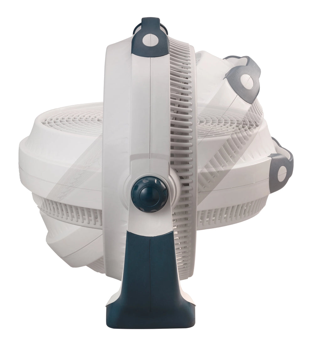 20 Pivoting Air Circulator Floor Fan, 3 Speeds, Gray J46041