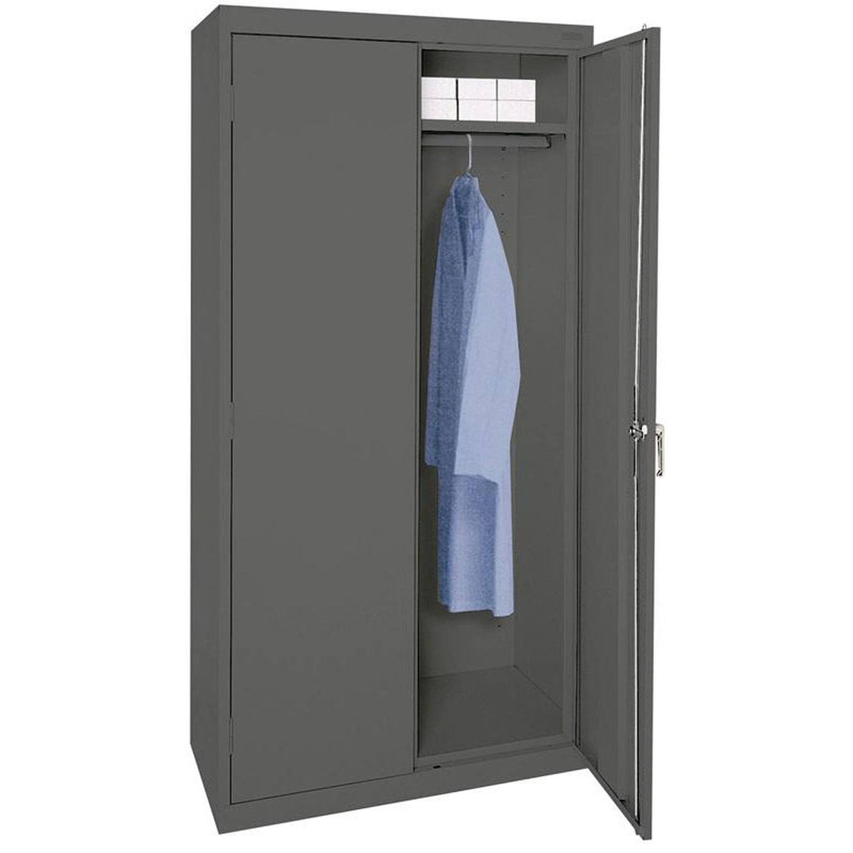 Charcoal Wardrobe Cabinet W580124