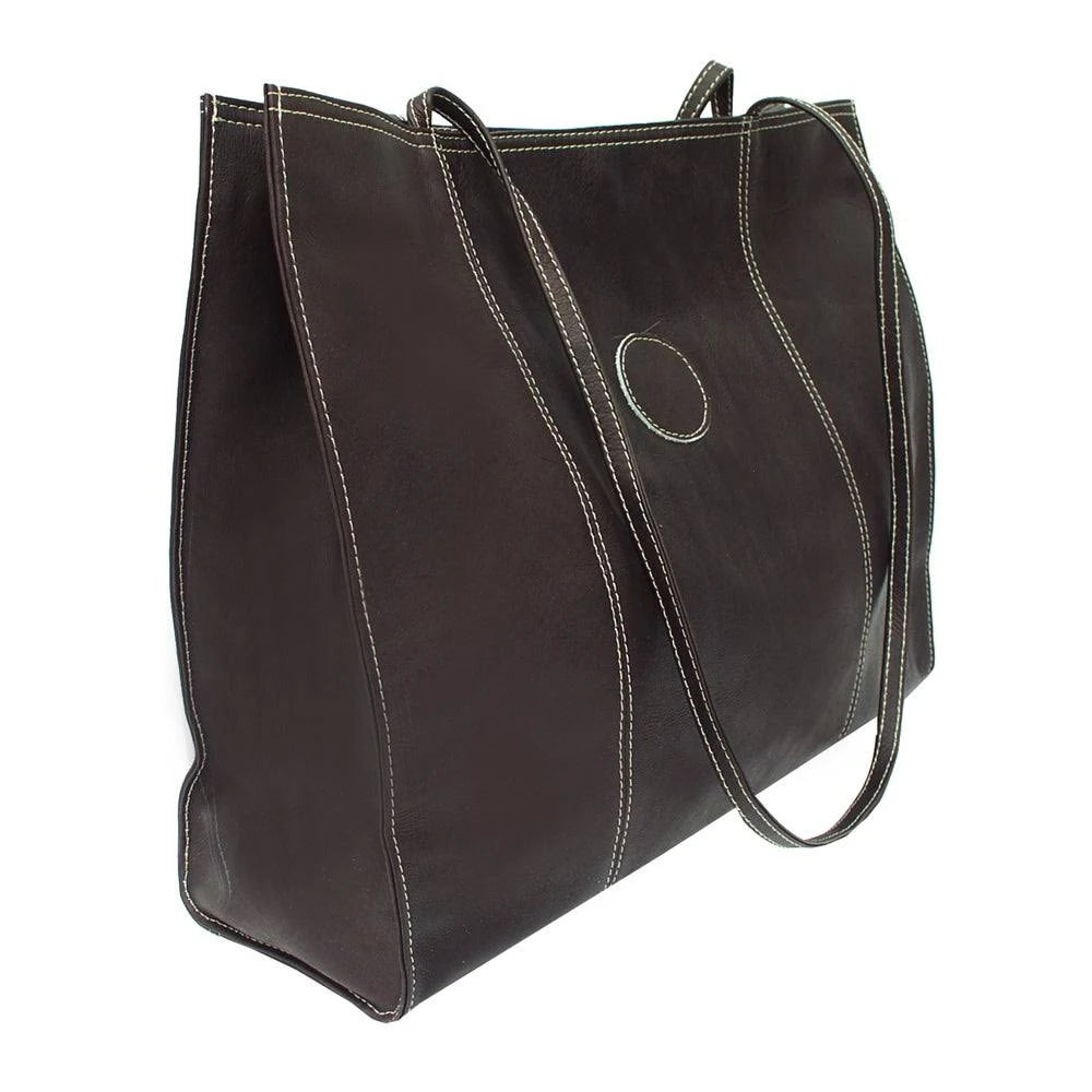 Red Leather Market Bag F3232