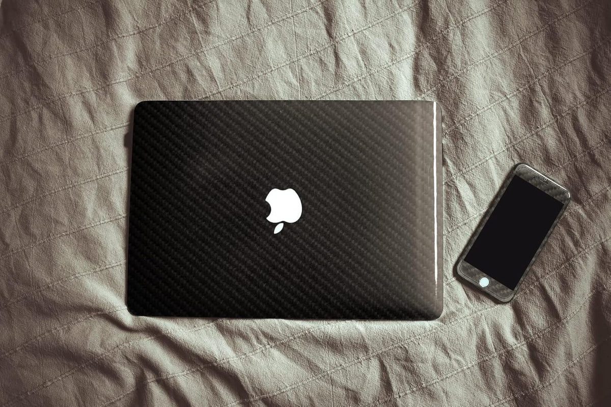 Black Carbon Fiber Vinyl Wrap 5ft x 5ft C420600