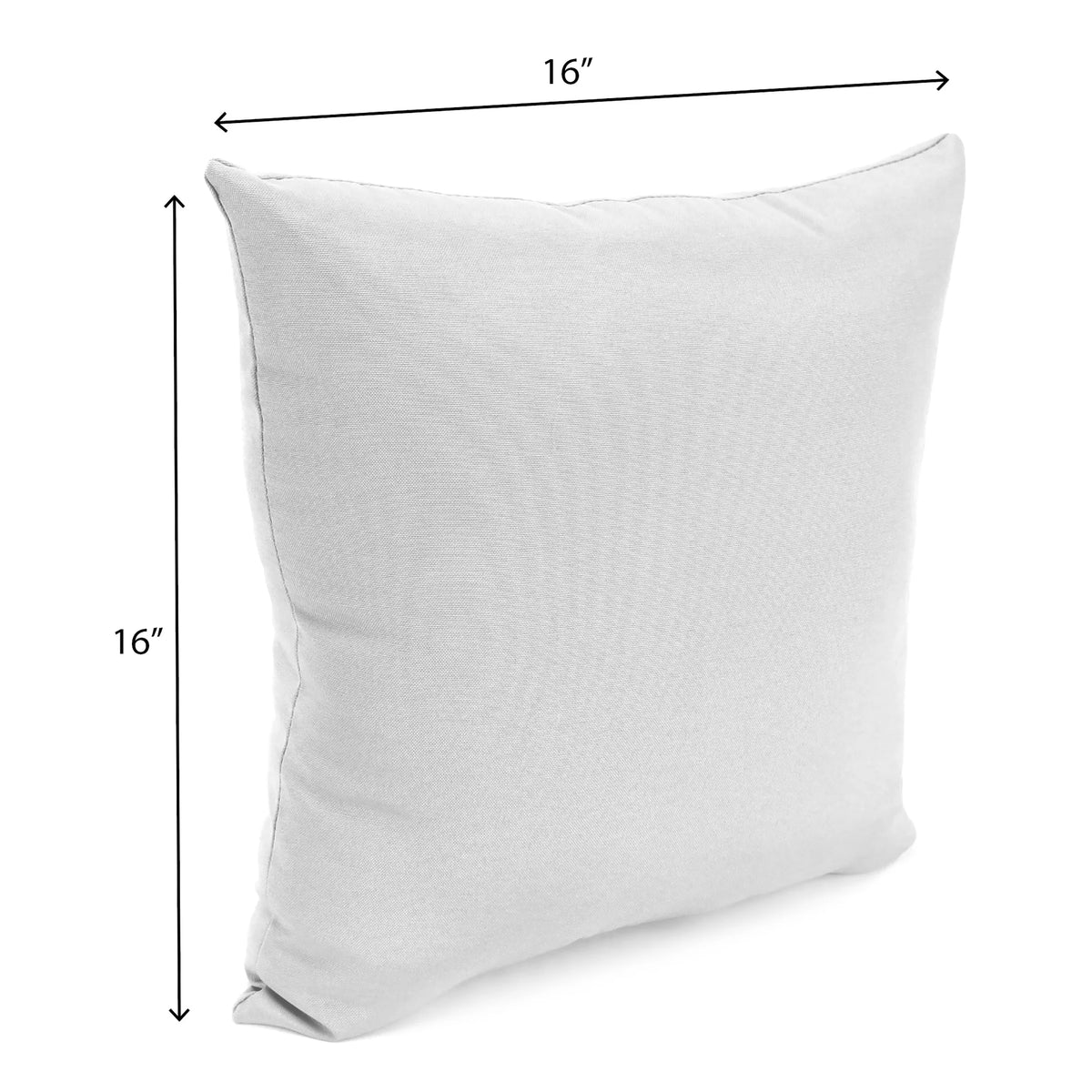 Almond Green Leaves Square Outdoor Throw Pillow 2 Pack L864