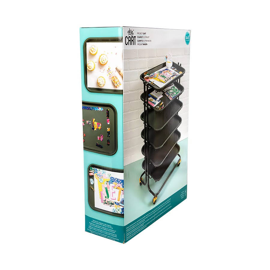 Project Cart with 6 Removable Trays J589584