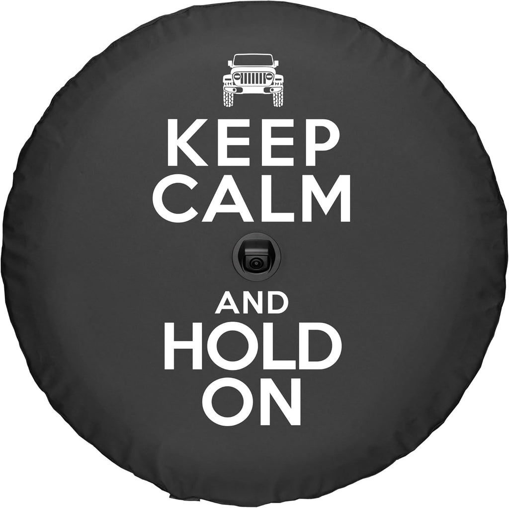 Soft JL Tire Cover with Back-up Camera F5232