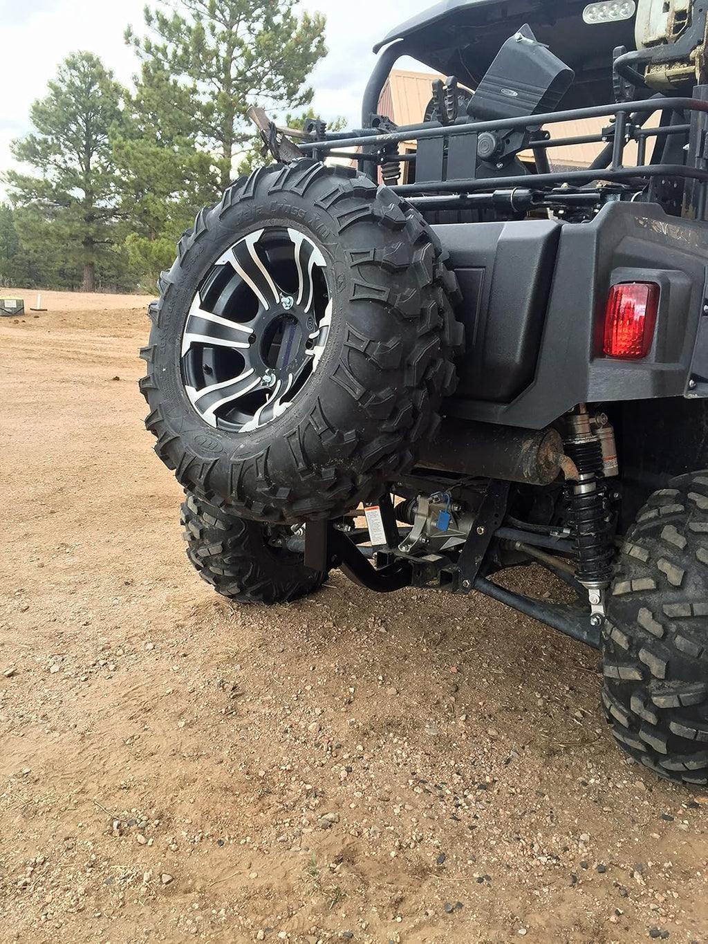 UTV/ATV Receiver Hitch Spare Tire Carrier K955