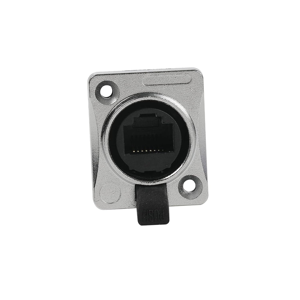 10PCS IP65 Waterproof RJ45 Cat5/5e/6 8P8C Female to Female Connector C141037