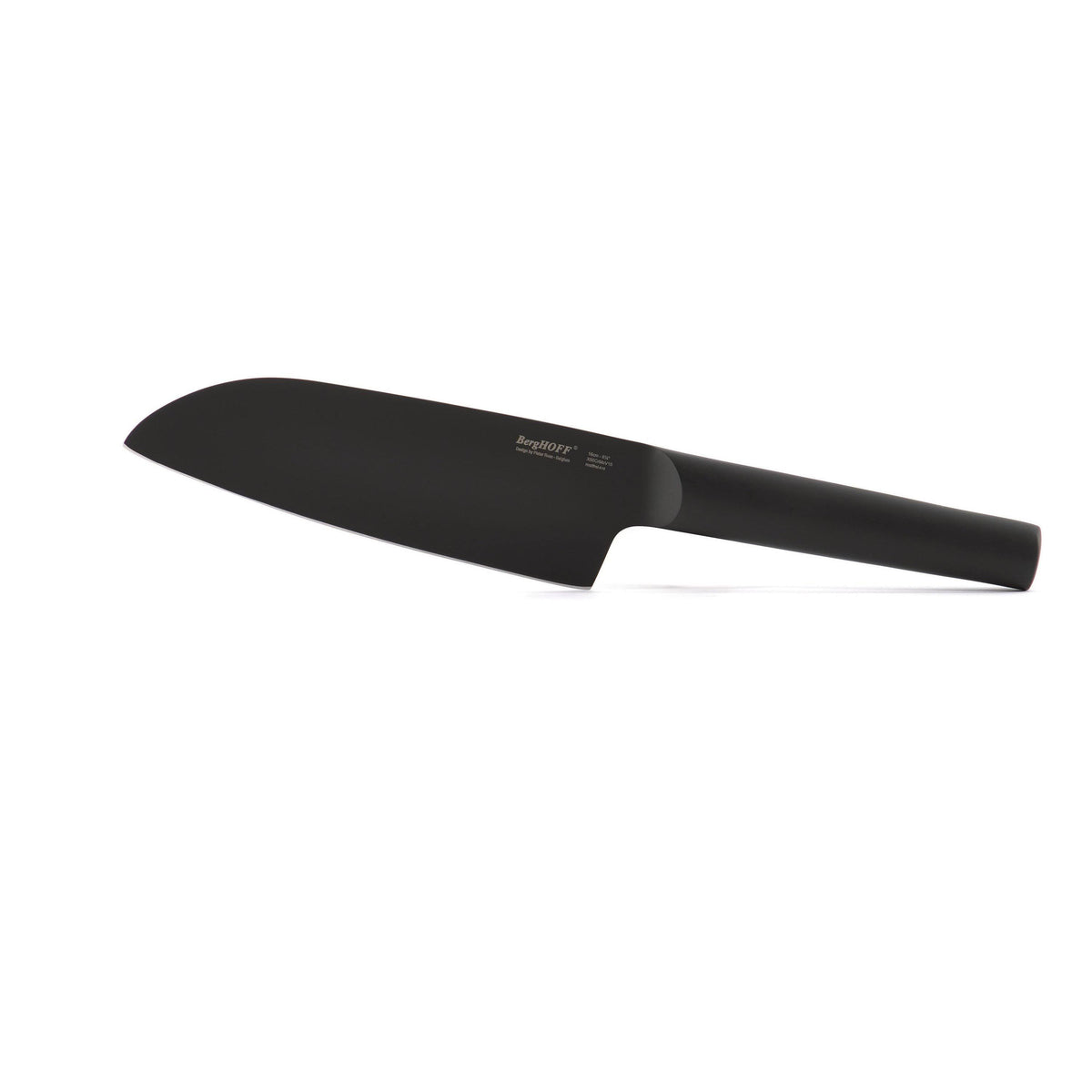 Black Santoku Knife O2757
