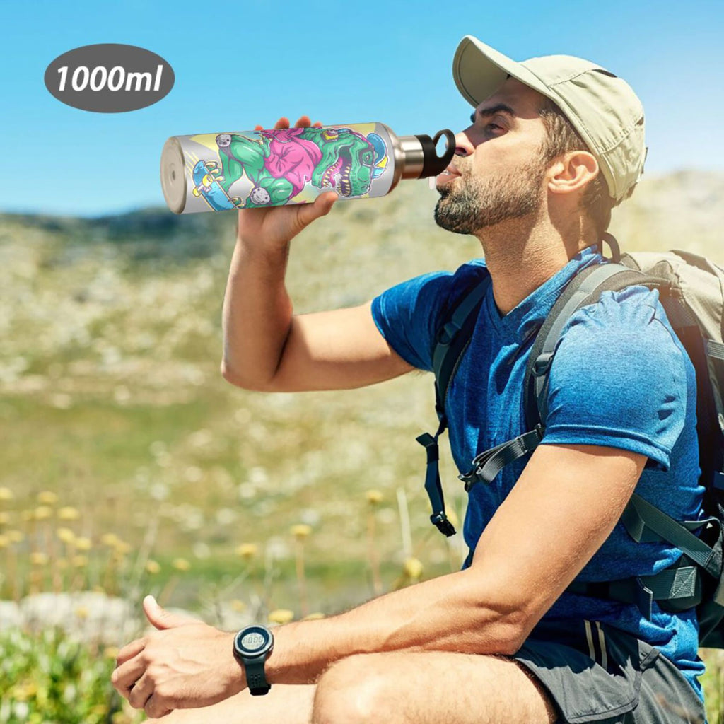 Stainless Steel Insulated Water Bottle with Straw Lid Z8471