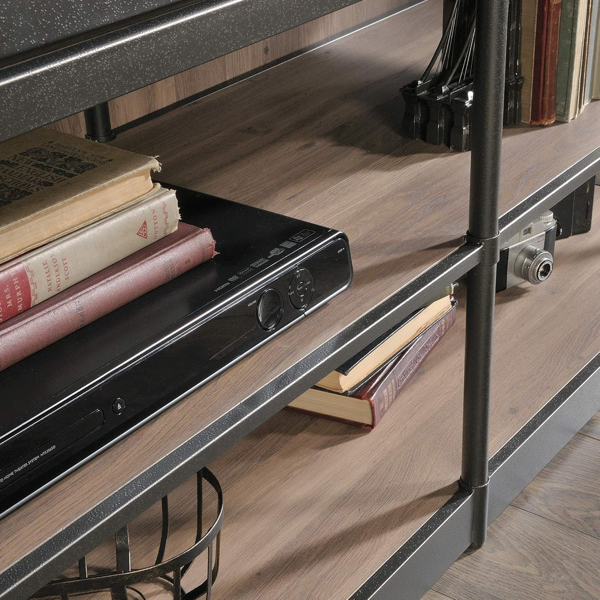Black Triangular Side Table A155616