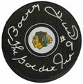 Signed Hockey Puck Z24133