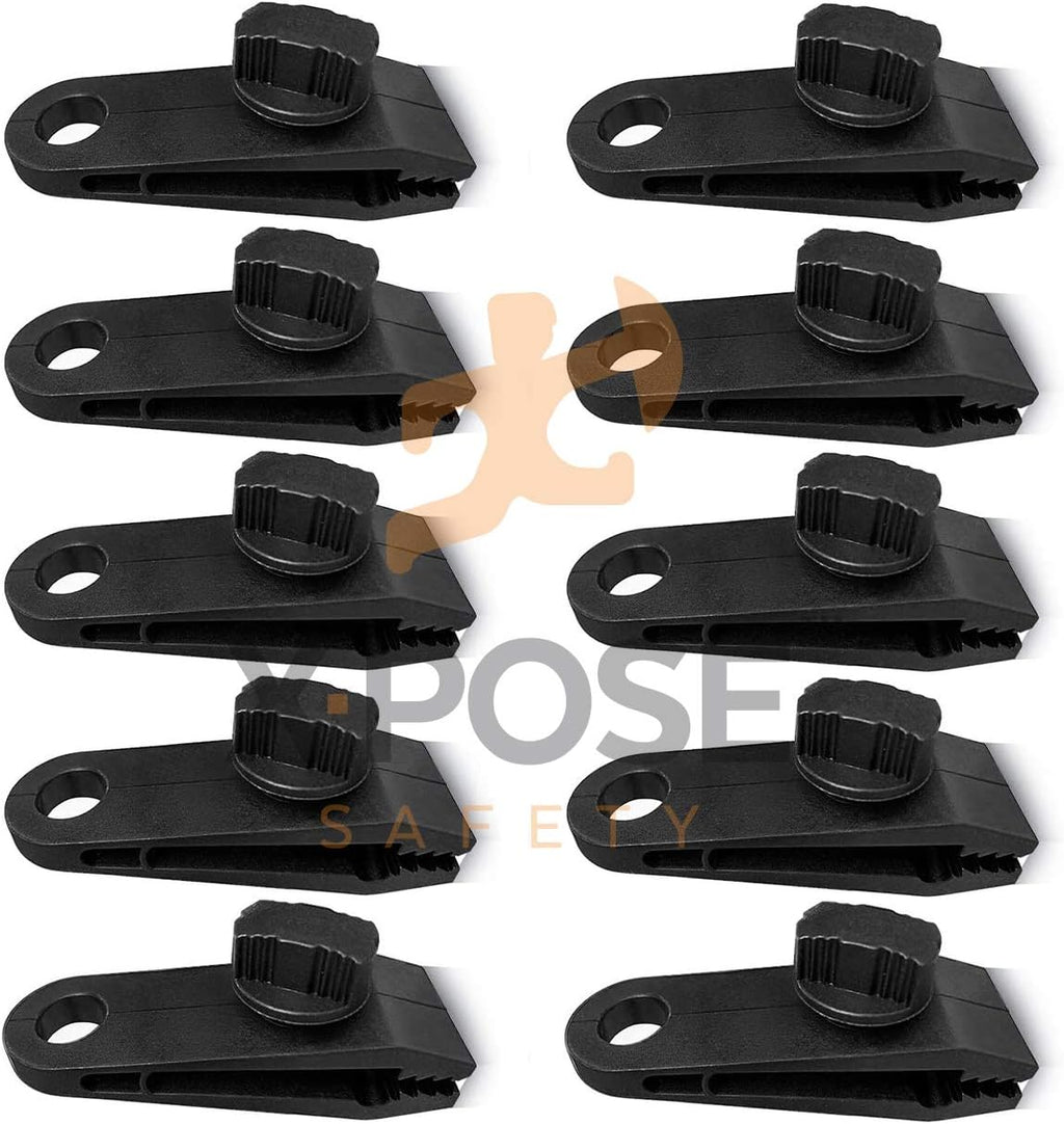 10 Pack Heavy Duty Reusable Tarp Clips Q47904