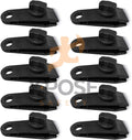 10 Pack Heavy Duty Reusable Tarp Clips Q47904