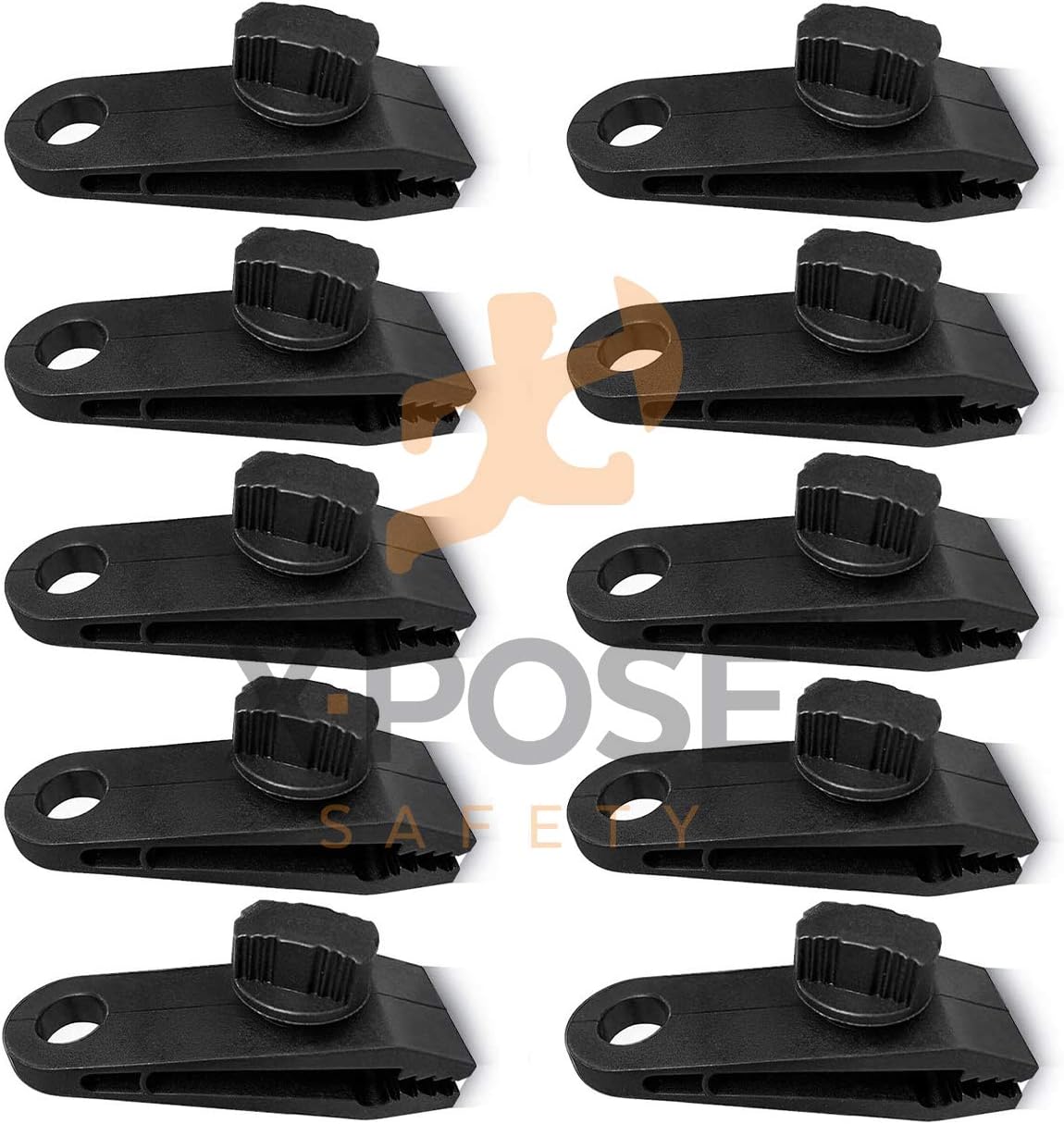 10 Pack Heavy Duty Reusable Tarp Clips Q47904