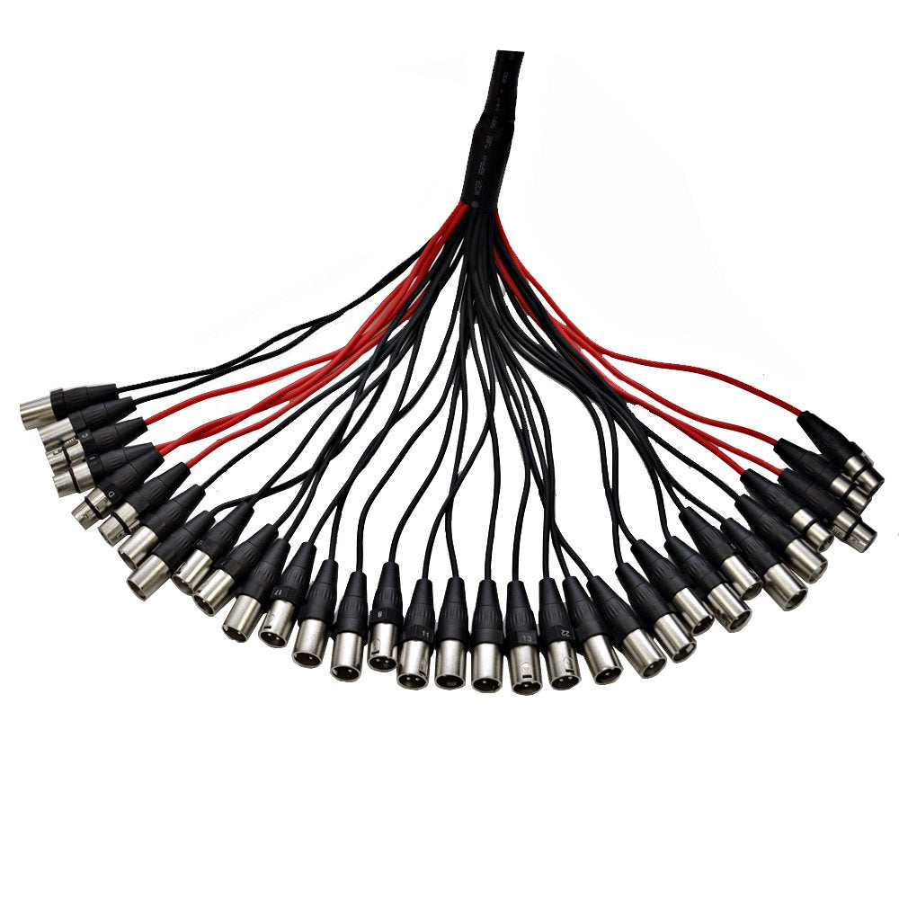 12 Channel XLR Snake Cable 100 Feet O655