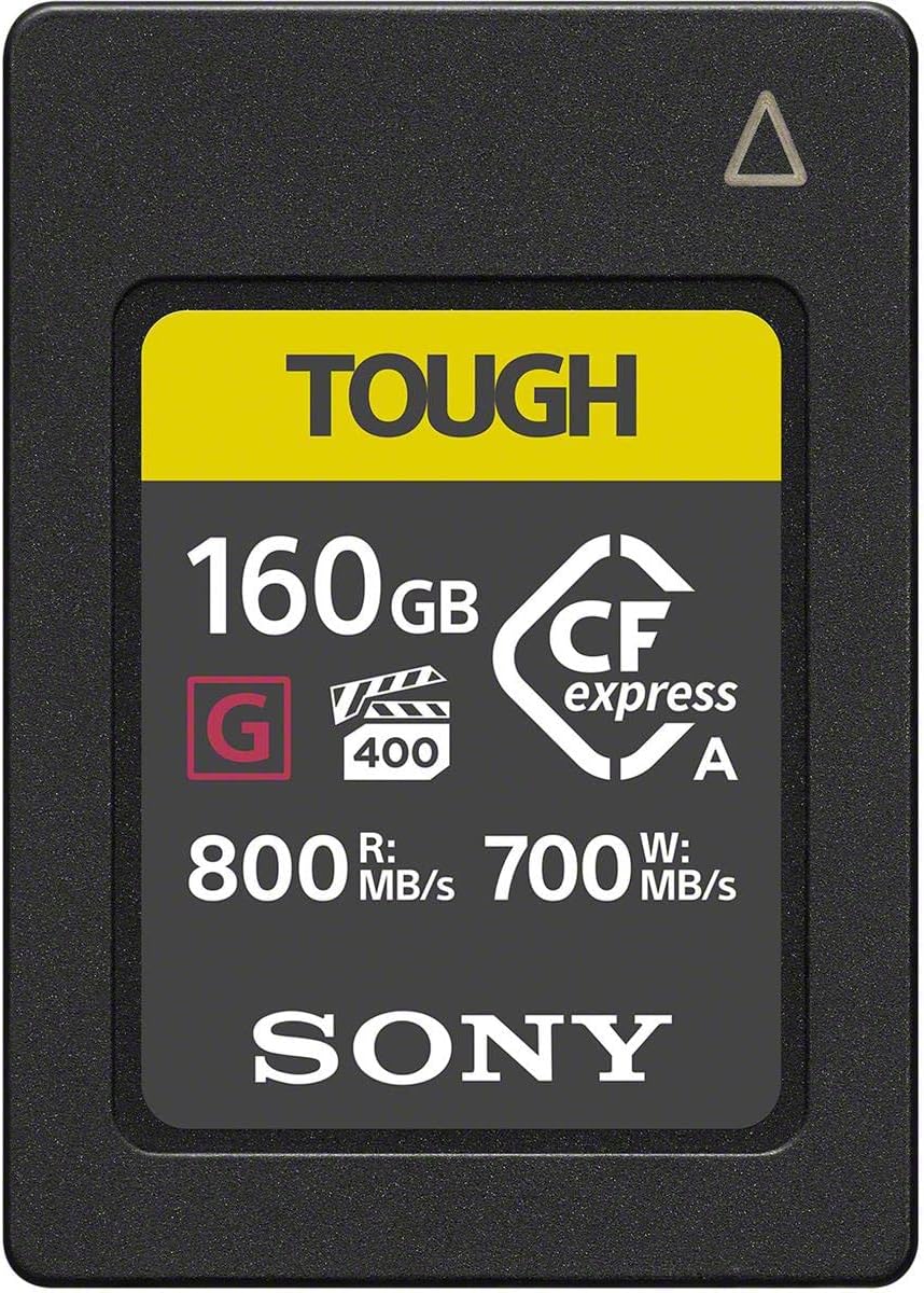 Black Full Frame Mirrorless Camera Body with 160 GB CFexpress Type A Memory Card D899350