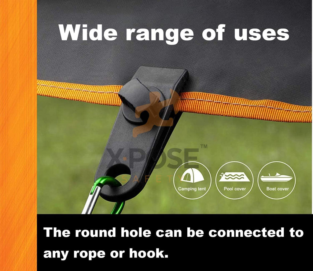 10 Pack Heavy Duty Reusable Tarp Clips Q47904