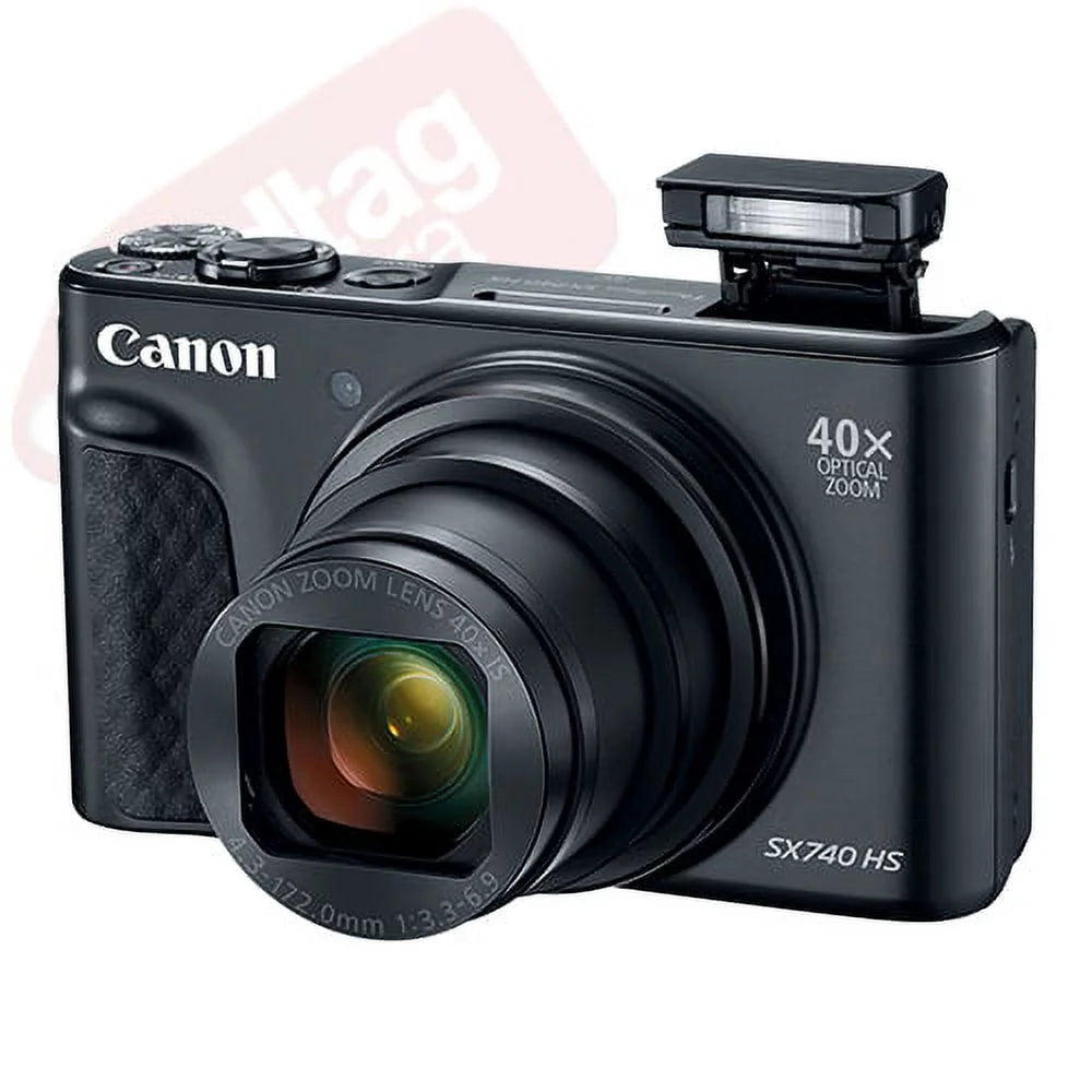 20.3MP 4K Digital Camera 40x Optical Zoom Black F821777