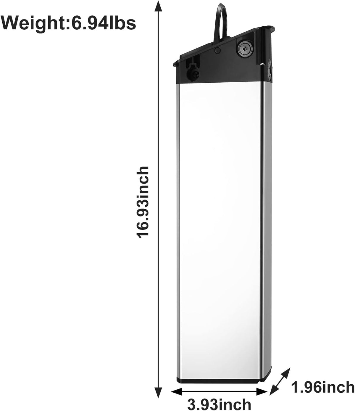 48V 10Ah Removable Lithium-Ion Battery for Electric Bike C5197