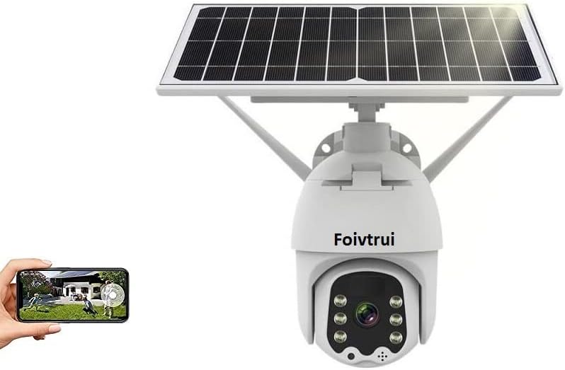 1080p Waterproof Solar Battery WiFi PTZ Camera J878