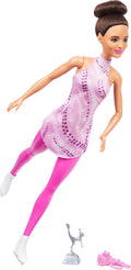 Brunette Figure Skater Doll with Trophy T769