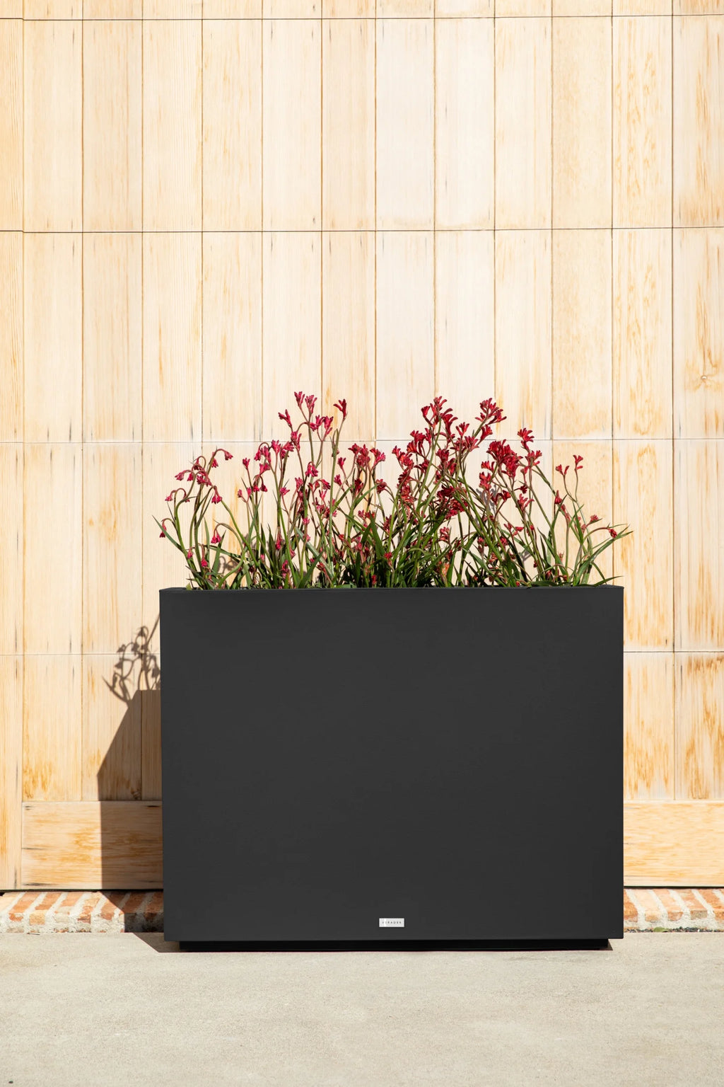 Black 30" Plastic Planter R329