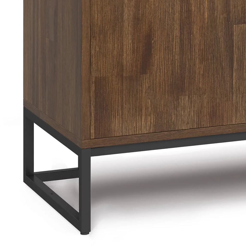 18" Sideboard Buffet in Rustic Natural Aged Brown C371