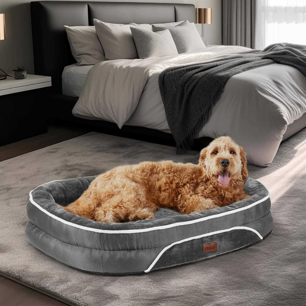 Oversized Orthopedic Dog Bed with Egg Foam R425