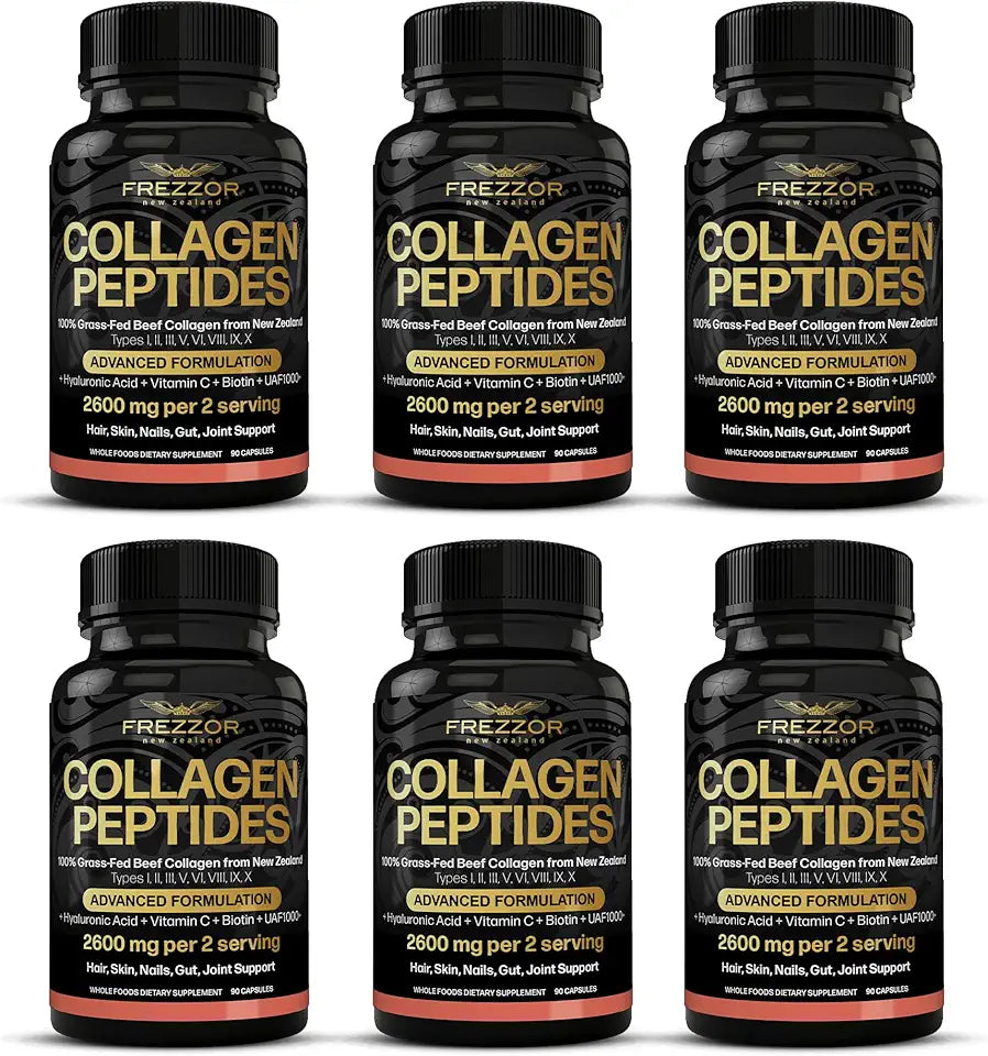 Collagen Peptides 540 Capsules 6 Bottles E5399