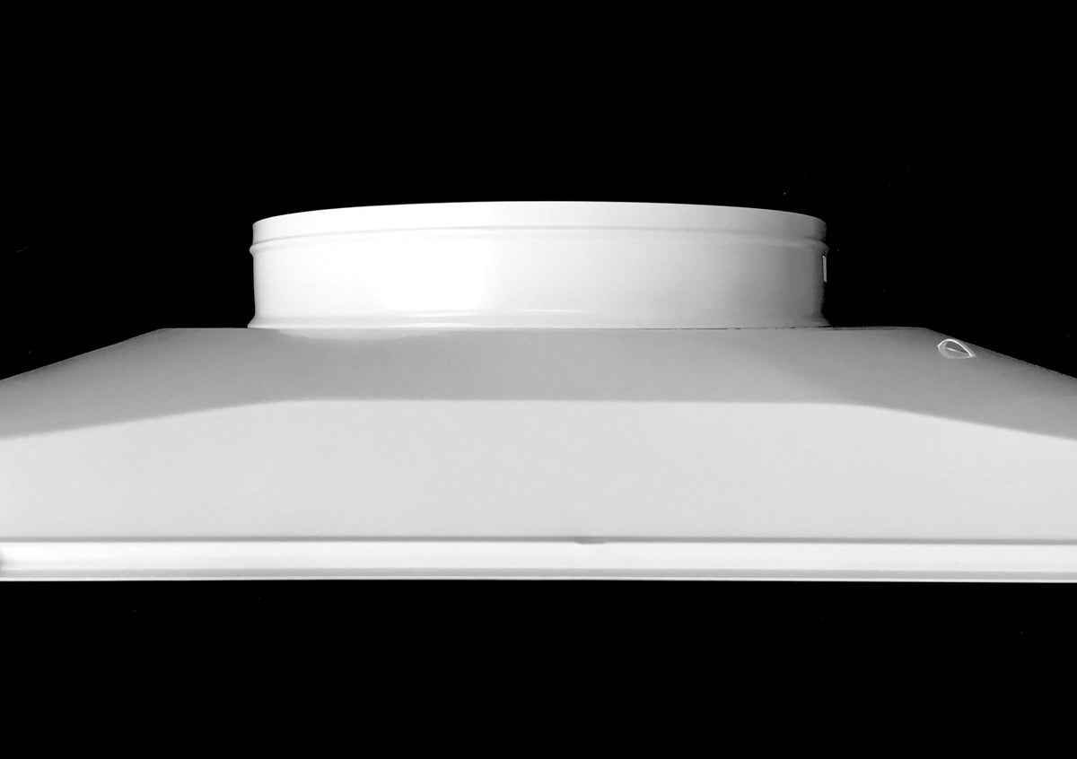24x22 T-Bar Drop Ceiling Perforated Return Grill with Metal Back Casing and 6x22 Collar S3662