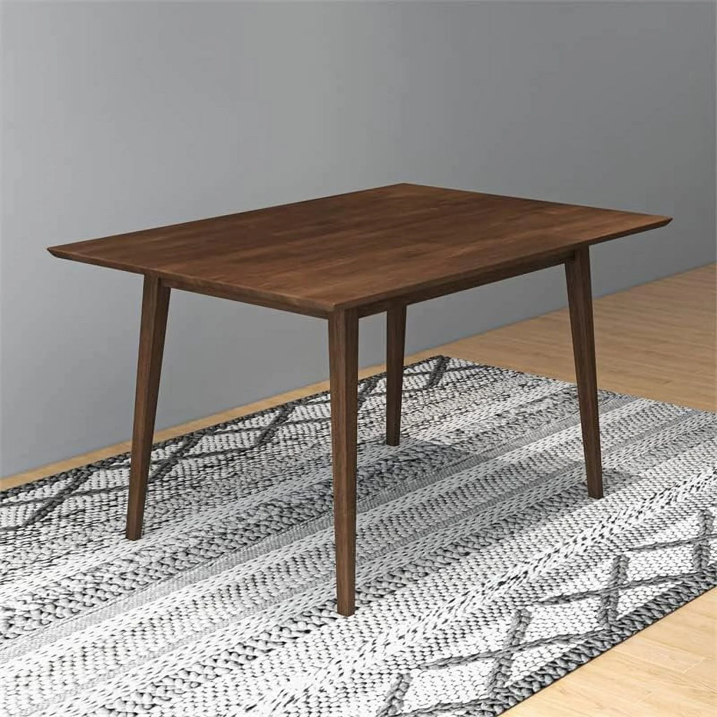 47 Inch Brown Walnut Dining Table N28084