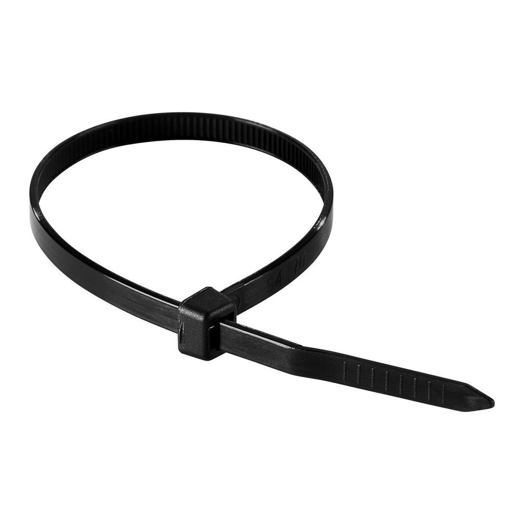 Black 8 in. UV-Resistant Cable Ties 100-Pack G820690