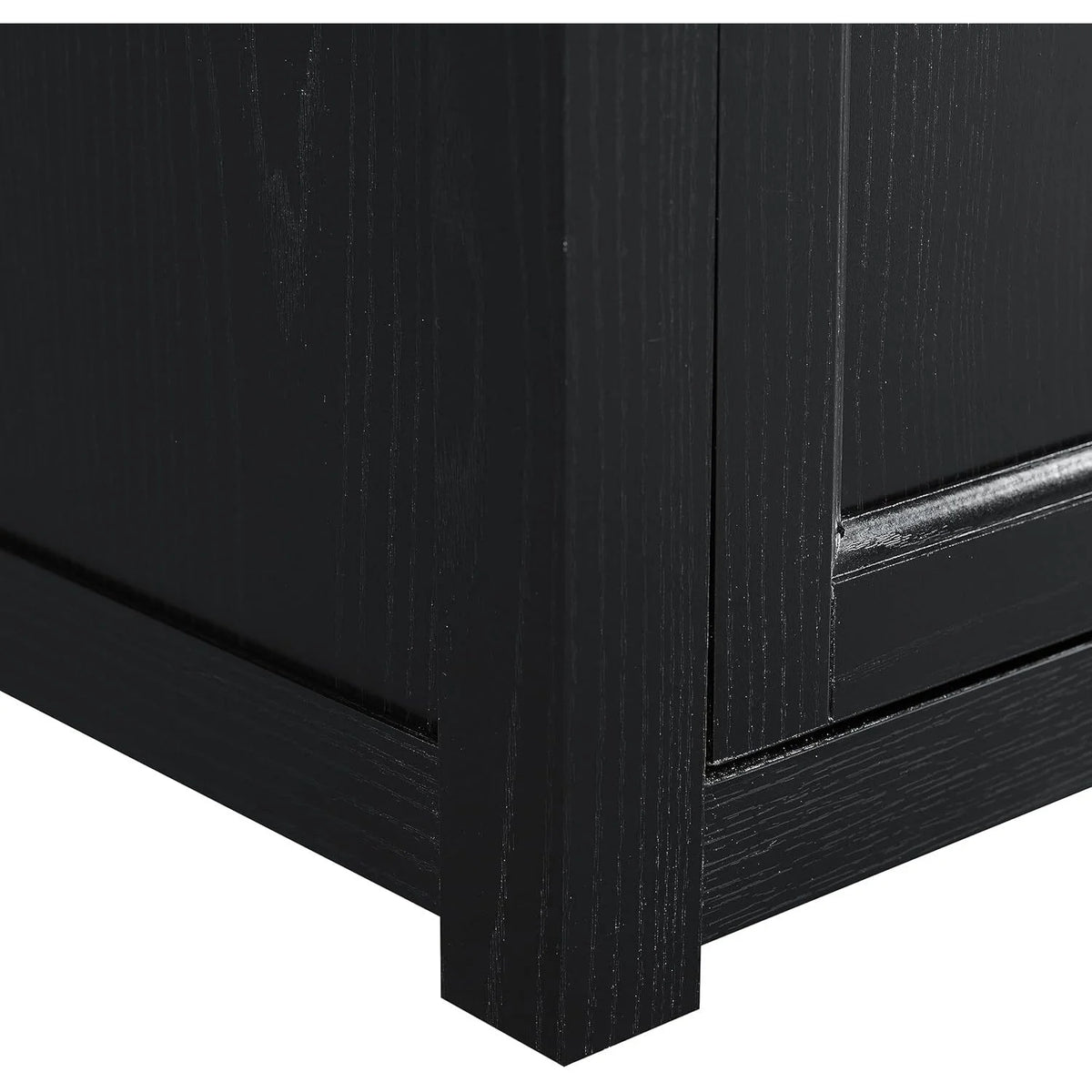 Black 48" Low Profile Tv Stand S89061