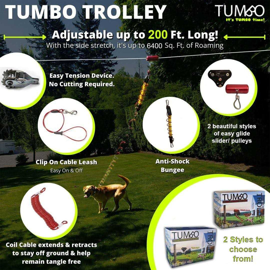 Anti-Shock Aerial Dog Runner A3403