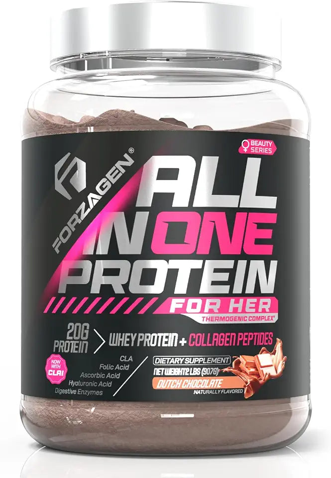 Protein Powder with Multi Collagen Peptides, Dutch Chocolate U40480