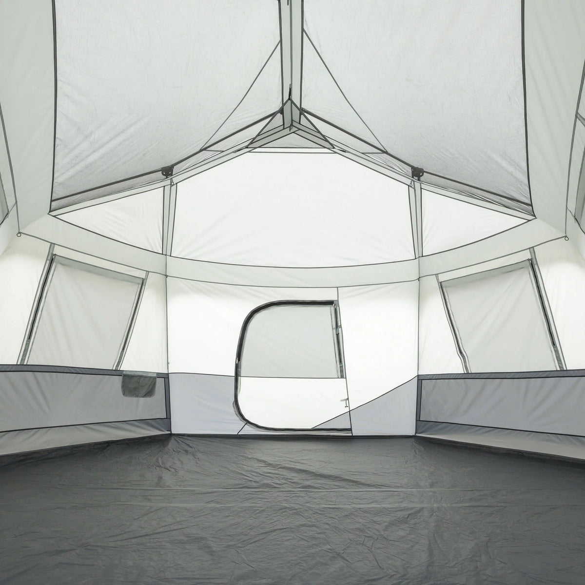 17' x 15' 11 Person Instant Hexagon Cabin Tent Y31575