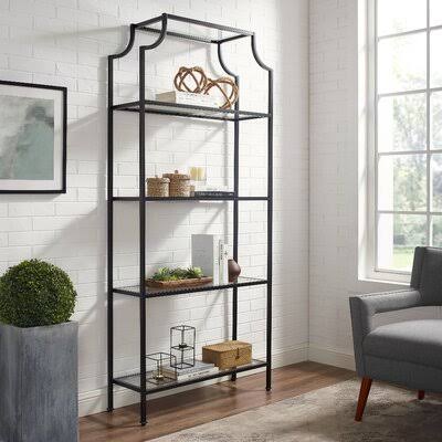 Bronze Etagere Bookcase M18519