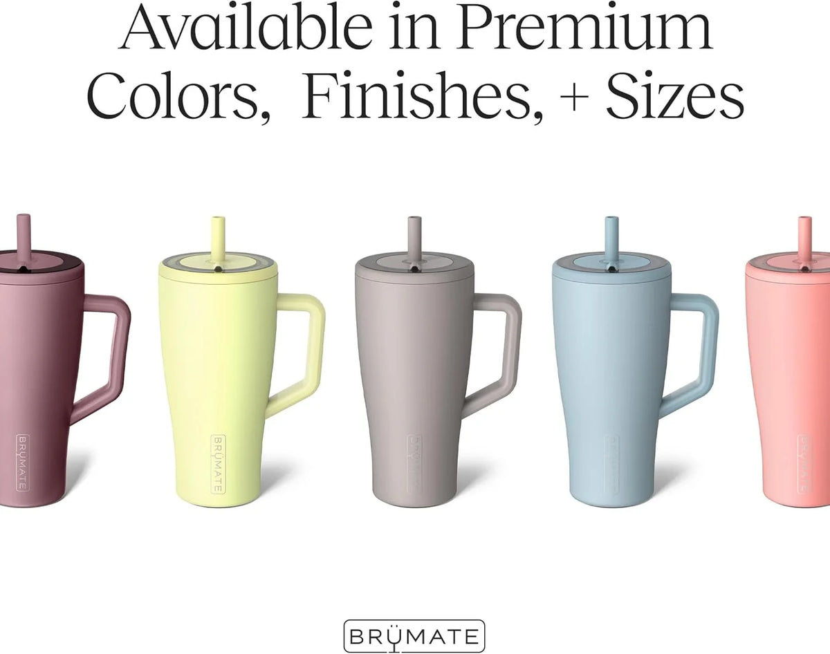 30 oz Stainless Steel Insulated Tumbler with Lid and Straw V75846