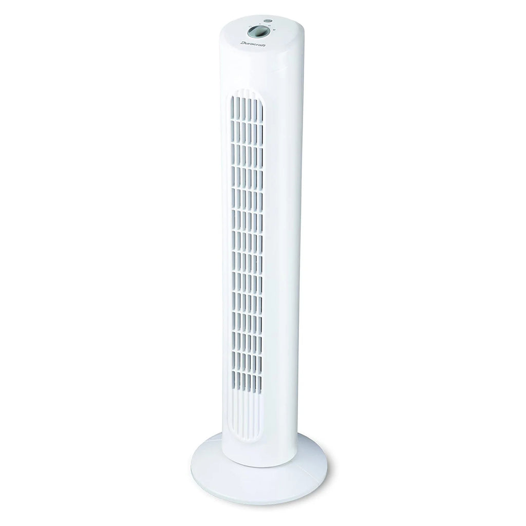 White 3-speed Tower Fan O141