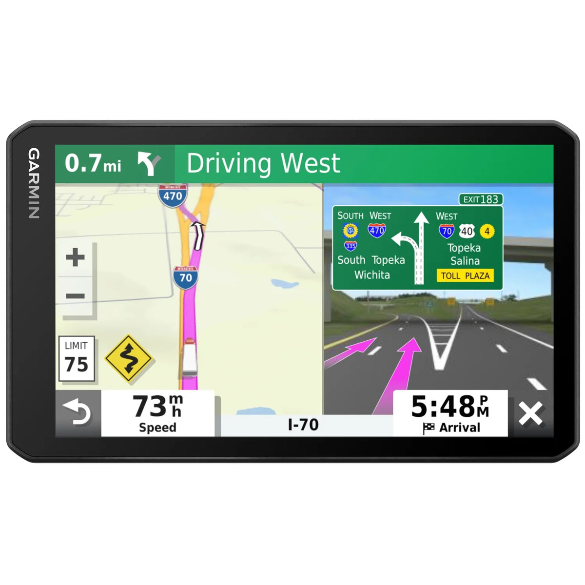 7" GPS Truck Navigator with Accessory Bundle R73151