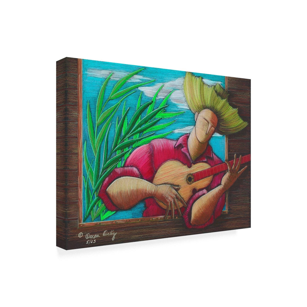 Musicians Guitar 1 18x24 S16760
