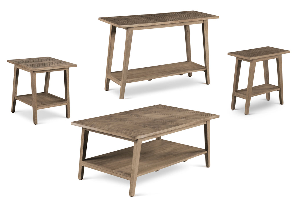 Natural Wood Rectangle Cocktail Table Z511