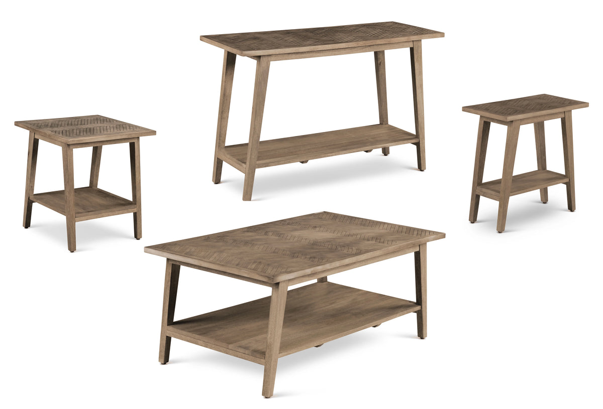Natural Wood Rectangle Cocktail Table Z511