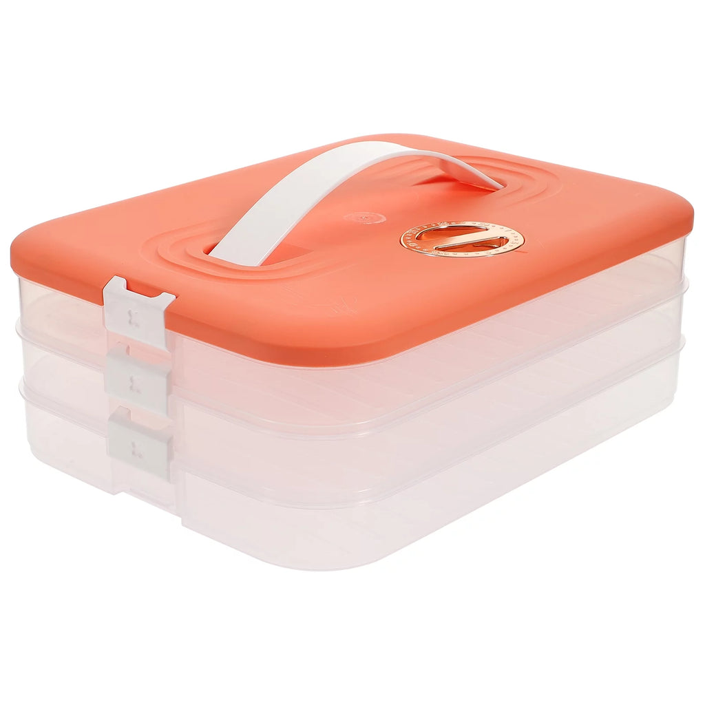 Dumpling Freezer Organizer Box 3-layer L39907
