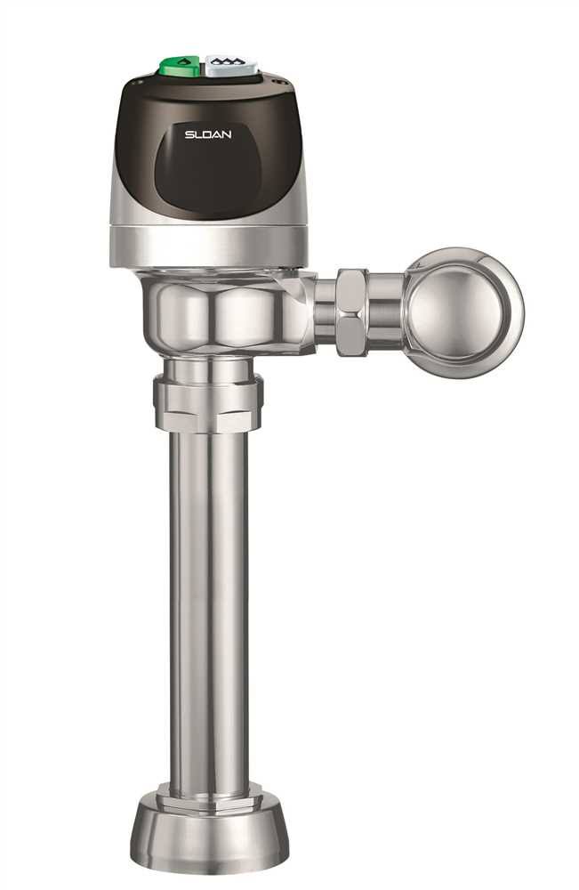 Exposed Electronic Dual Flush Flushometer Y355