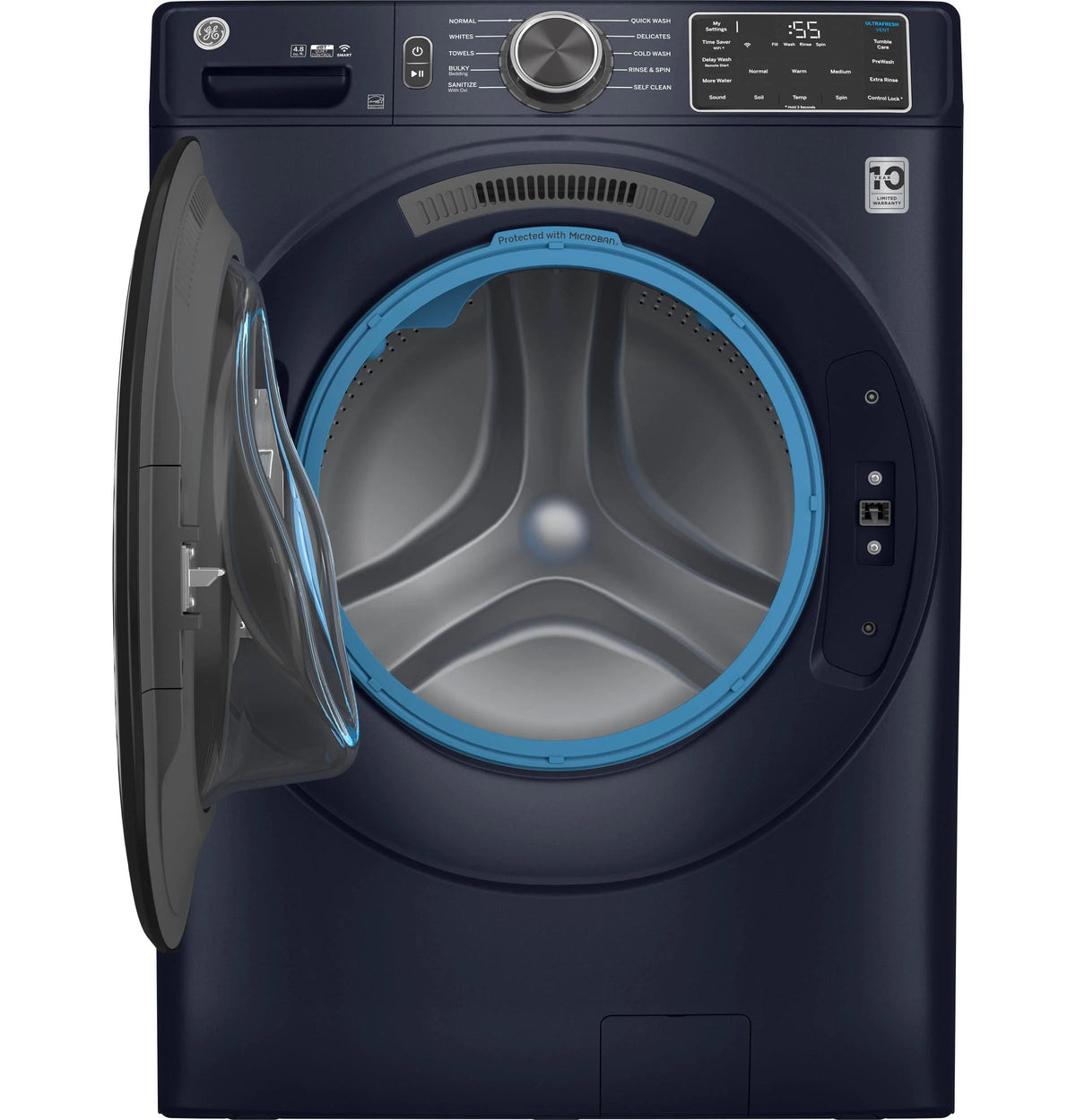 White Front Loading Washer C10195