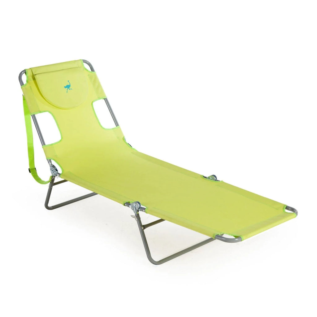 Blue Folding Chaise Lounge K574