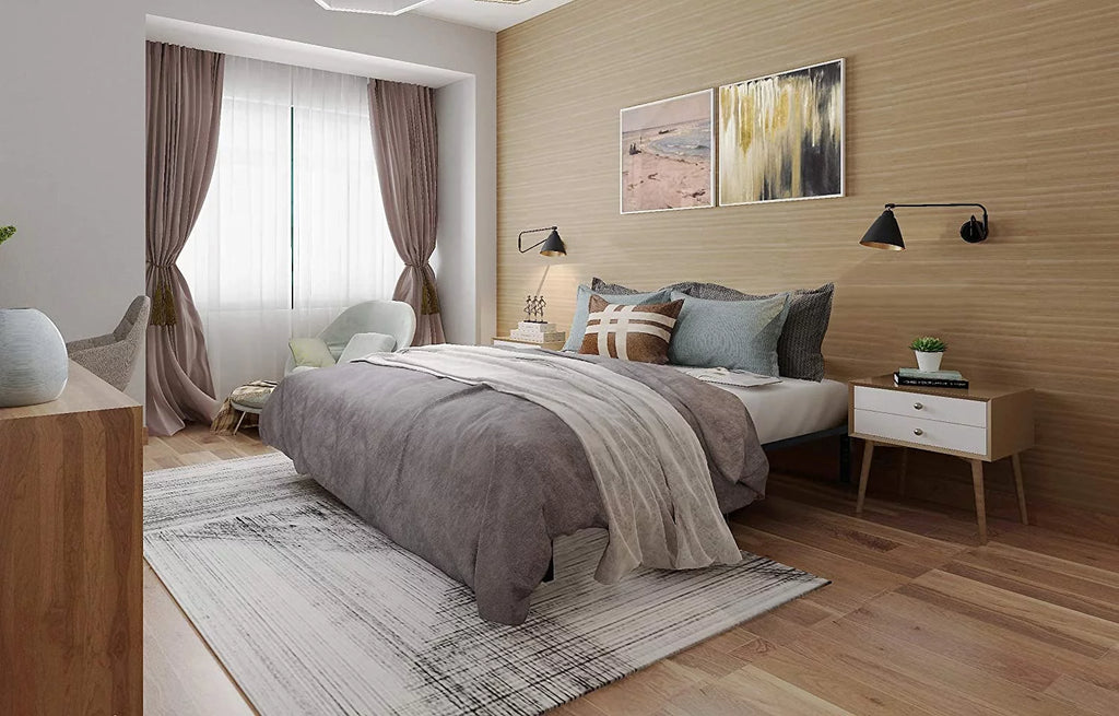 Queen Size Metal Bed Frame H8995